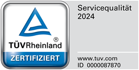 Kfz-Heilgemeir ist von TÜV Rheinland zertifiziert Bild mit Zertifikat von TÜV-Rheinland
